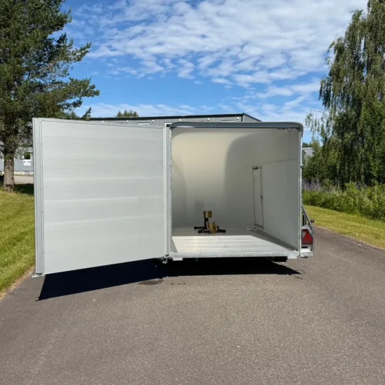 Anhänger Debon Cargo XL (mit Seitentür) - Aerodynamischer Polyester-Kofferanhänger – Bild 7