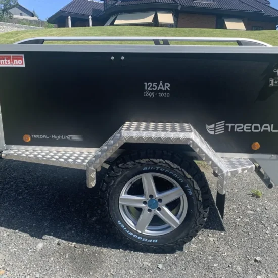 Anhänger Tredal T-13-UC Offroad (75 cm) - Offroad-Freizeitanhänger mit Haube – Bild 23