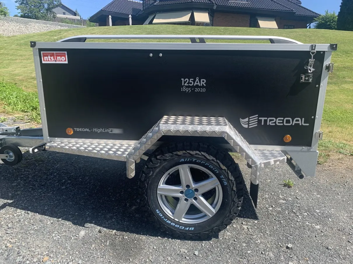 Anhänger Tredal T-13-UC Offroad (75 cm) - Offroad-Freizeitanhänger mit Haube – Bild 23