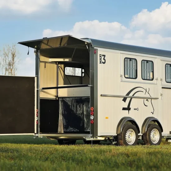 Cheval Liberté MAXI 3 Pferdeanhänger - 3 Pferde Diagonallader Frontausstieg Pullman2 Sattelkammer 100km/h – Bild 7