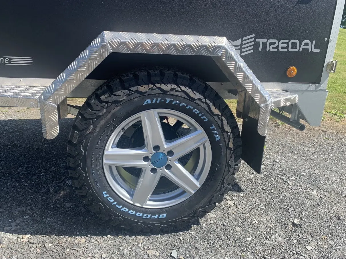 Anhänger Tredal T-13-UC Offroad (75 cm) - Offroad-Freizeitanhänger mit Haube – Bild 25