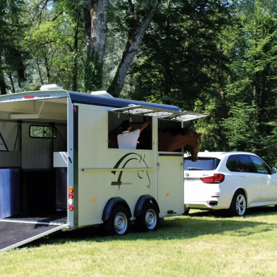 Cheval Liberté MAXI 3 Pferdeanhänger - 3 Pferde Diagonallader Frontausstieg Pullman2 Sattelkammer 100km/h – Bild 5