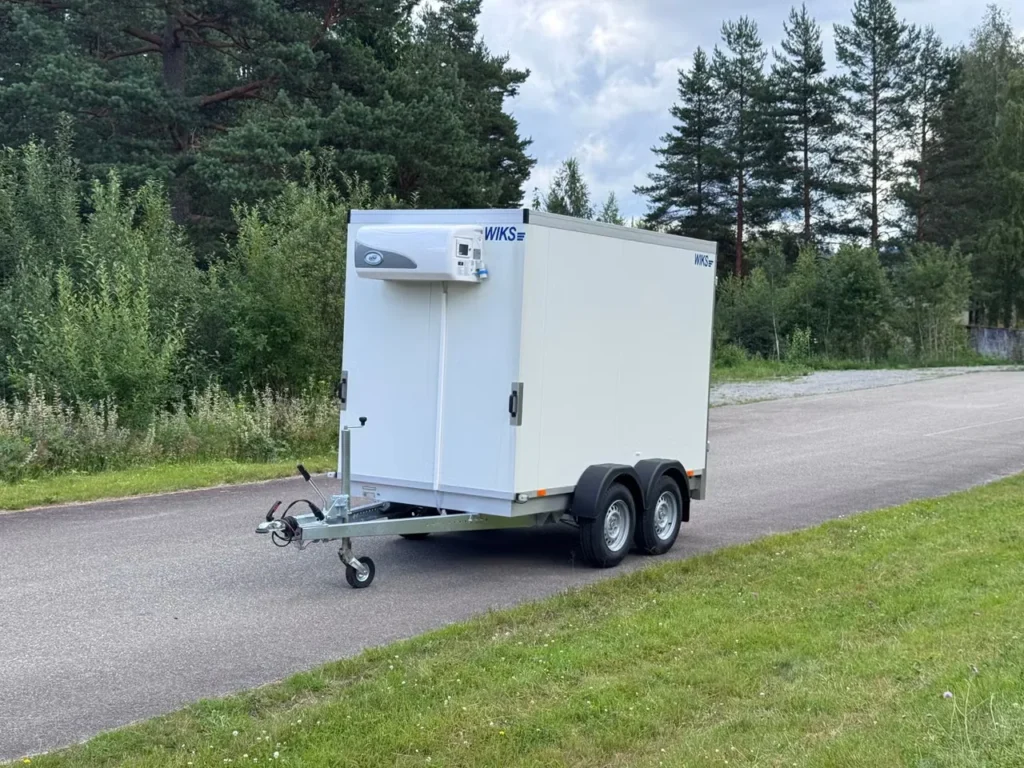 Wiks Cooling Box Kühlanhänger - 2700kg Kühlkoffer 50mm Isolation 0-10°C GOVI