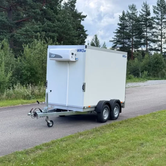 Wiks Cooling Box Kühlanhänger - 2700kg Kühlkoffer 50mm Isolation 0-10°C GOVI – Bild 1