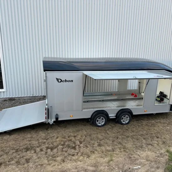 Geschlossener Autotransporter Debon Roadster 2000 (mit Fluggeltüren & Seitentüren) – Bild 3