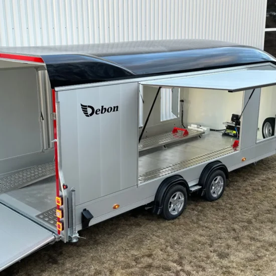 Geschlossener Autotransporter Debon Roadster 2000 (mit Fluggeltüren & Seitentüren) – Bild 6