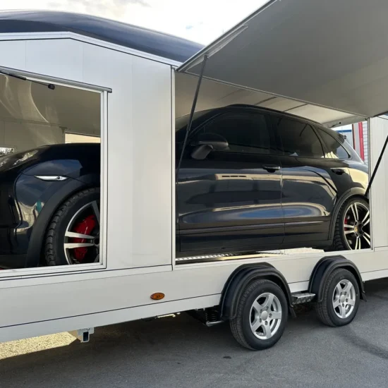Geschlossener Autotransporter Debon Roadster 2000 (mit Fluggeltüren & Seitentüren) – Bild 12