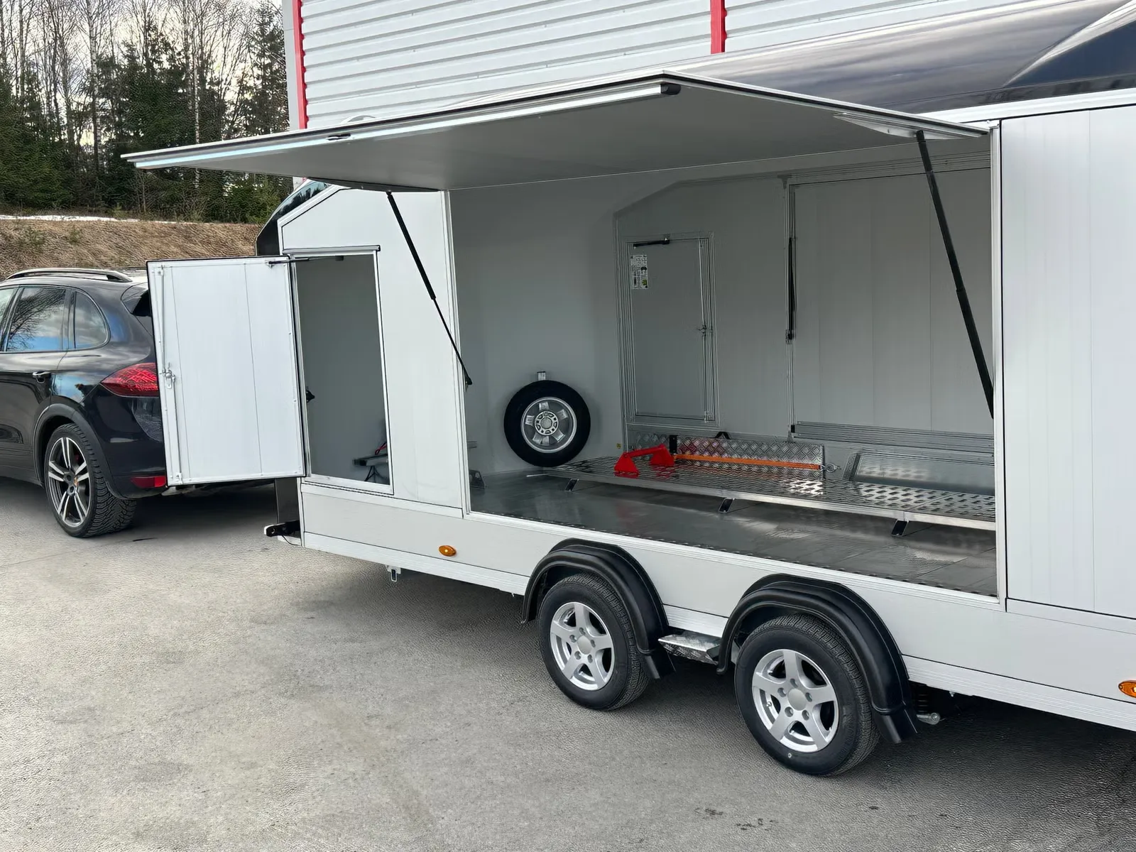 Geschlossener Autotransporter Debon Roadster 2000 (mit Fluggeltüren & Seitentüren) – Bild 13