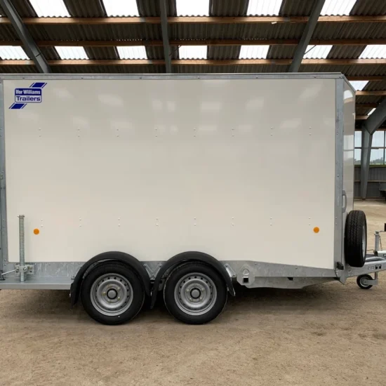 Anhänger Ifor Williams BV126 7 - Großer Profi-Kofferanhänger (Höhe: 2,14 m) – Bild 1