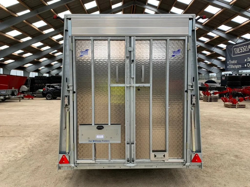 Anhänger Ifor Williams BV126 7 - Großer Profi-Kofferanhänger (Höhe: 2,14 m)