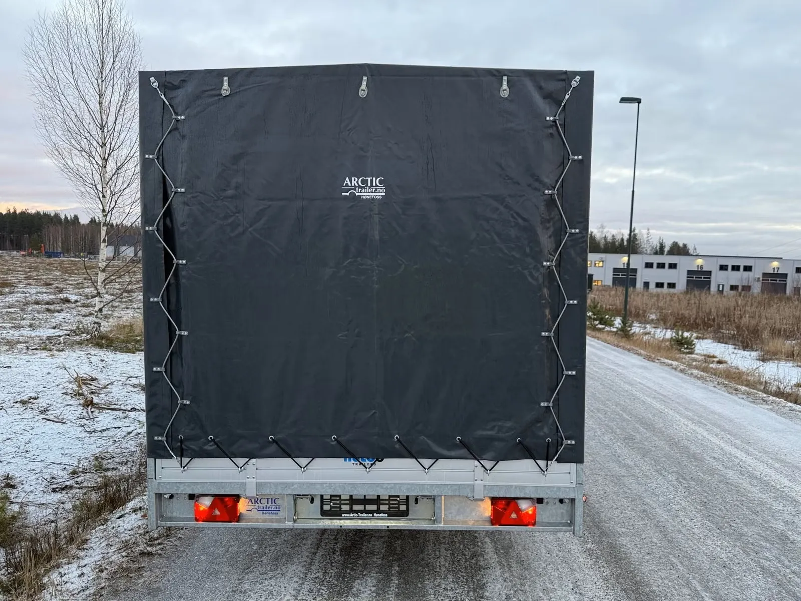 Anhänger Hulco MEDAX-3 3500 611×223 (Hochlader mit Hochplane, 3-Achser) – Bild 9