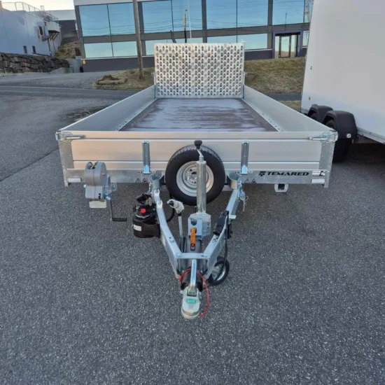 Anhänger Temared Builder 3-Achser - Hydraulisch ankippbarer Baumaschinen- & Fahrzeugtransporter – Bild 19