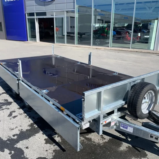 Anhänger Ifor Williams LM146 (Flachbett- / Pritschenanhänger mit Bordwänden) – Bild 6