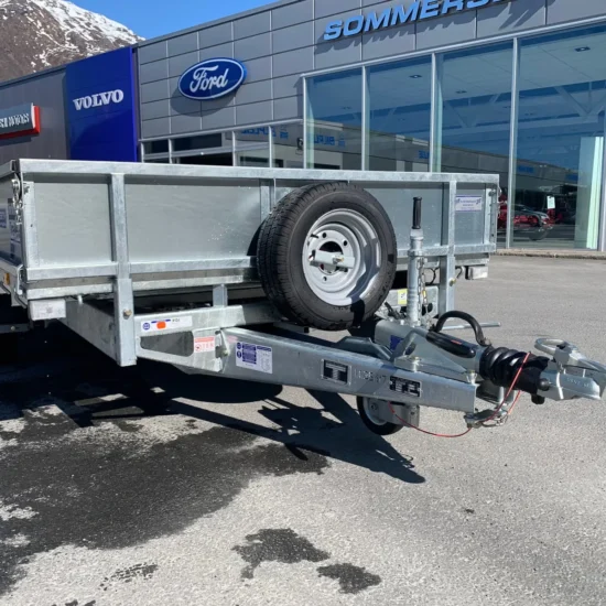 Anhänger Ifor Williams LM146 (Flachbett- / Pritschenanhänger mit Bordwänden) – Bild 11
