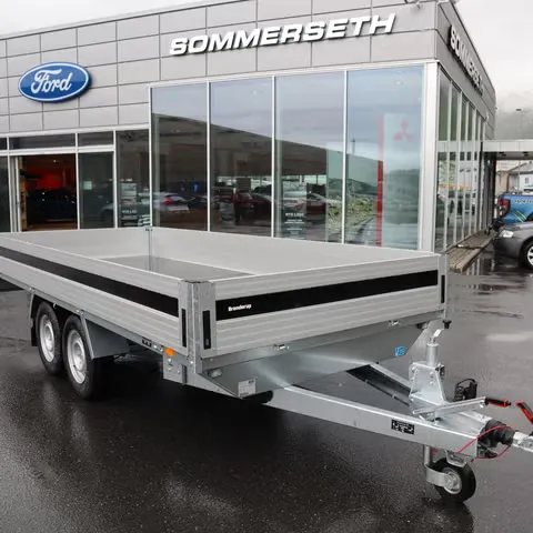 Anhänger Ifor Williams LM146 (Flachbett- / Pritschenanhänger mit Bordwänden) – Bild 10