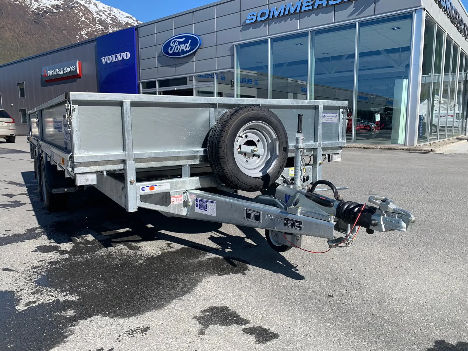 Anhänger Ifor Williams LM146 (Flachbett- / Pritschenanhänger mit Bordwänden) – Bild 11