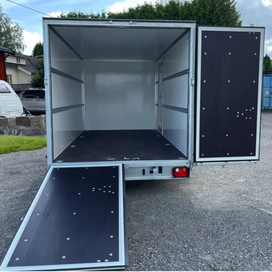 Kofferanhänger Norgeshengern F2541 Cargo (Isoliert, mit Kombi-Rampe) – Bild 18