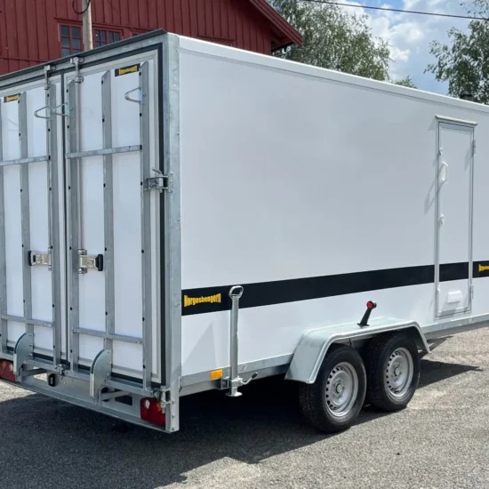 Kofferanhänger Norgeshengern F2541 Cargo (Isoliert, mit Kombi-Rampe) – Bild 2