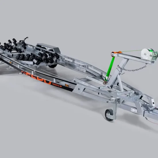 Bootsanhänger Respo 2700MR - Multiroller-System für Großboote – Bild 3