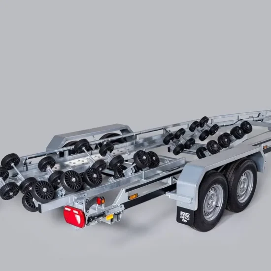 Bootsanhänger Respo 2700MR - Multiroller-System für Großboote – Bild 4
