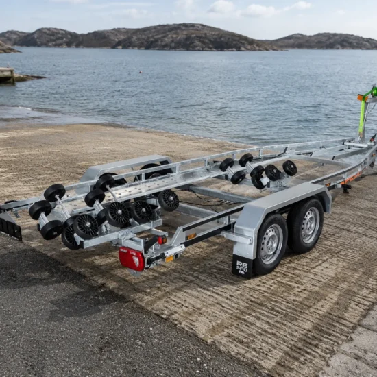 Bootsanhänger Respo 2000MR - Multiroller-System mit M+S-Bereifung – Bild 2