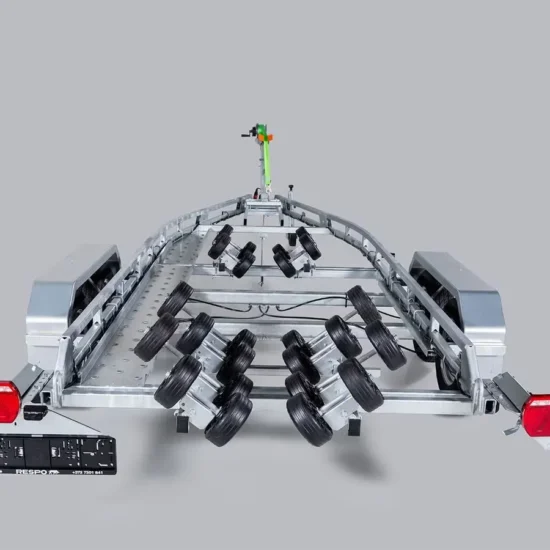 Bootsanhänger Respo 2000MR - Multiroller-System mit M+S-Bereifung – Bild 4