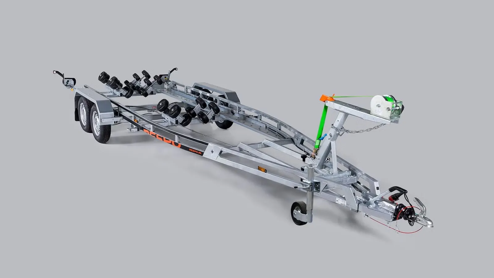 Bootsanhänger Respo 2000MR - Multiroller-System mit M+S-Bereifung – Bild 5