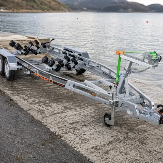 Bootsanhänger Respo 2000MR - Multiroller-System mit M+S-Bereifung – Bild 6