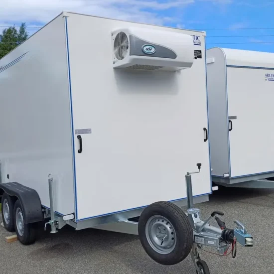 Arctic K330-2700-D Kühlanhänger - 2700kg Kühlkoffer Alu-Wannenboden GOVI 230V – Bild 6