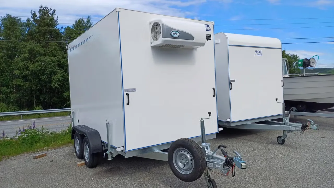 Arctic K330-2700-D Kühlanhänger - 2700kg Kühlkoffer Alu-Wannenboden GOVI 230V – Bild 6