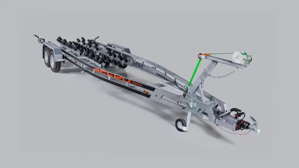 Bootsanhänger Respo 3500MR - Schwerlast-Multiroller-System für Großboote