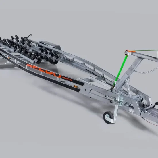 Bootsanhänger Respo 3500MR - Schwerlast-Multiroller-System für Großboote – Bild 3