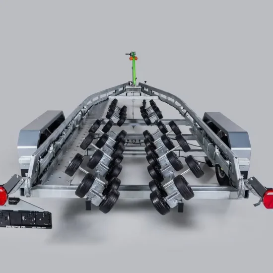 Bootsanhänger Respo 3500MR - Schwerlast-Multiroller-System für Großboote – Bild 1