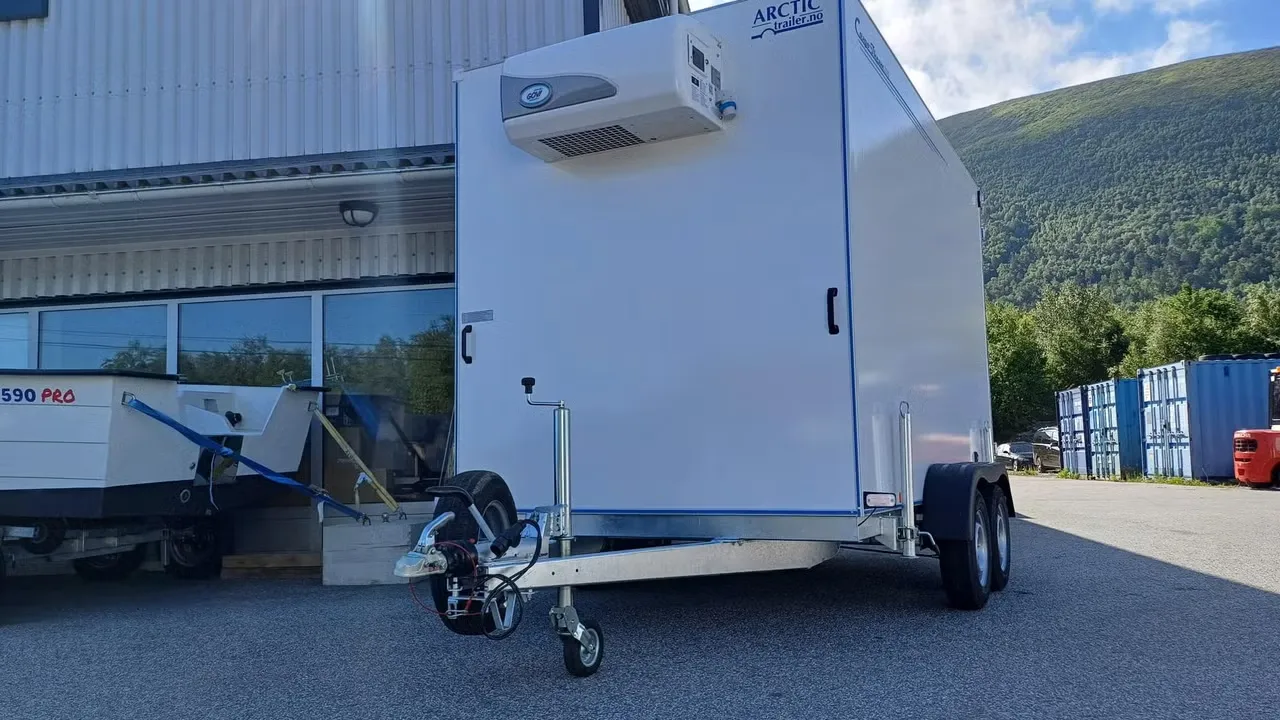 Arctic K330-2700-D Kühlanhänger - 2700kg Kühlkoffer Alu-Wannenboden GOVI 230V – Bild 9