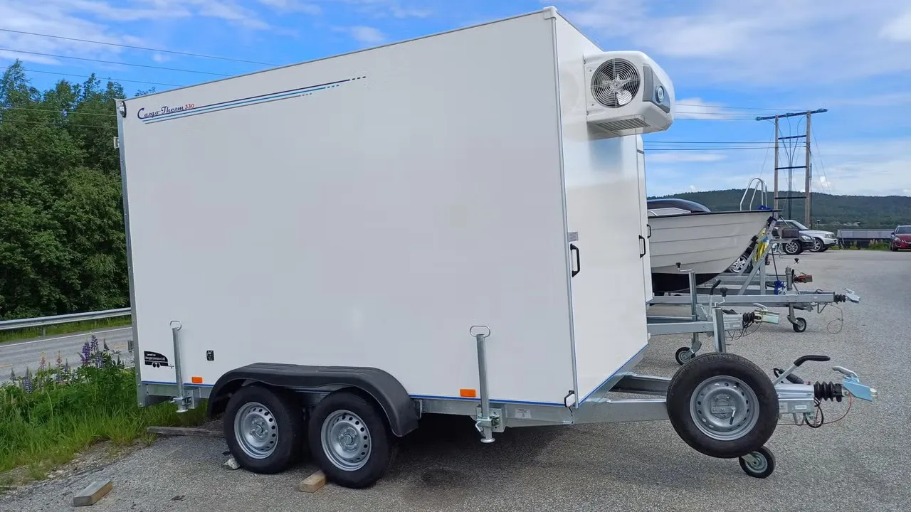 Arctic K330-2700-D Kühlanhänger - 2700kg Kühlkoffer Alu-Wannenboden GOVI 230V – Bild 5