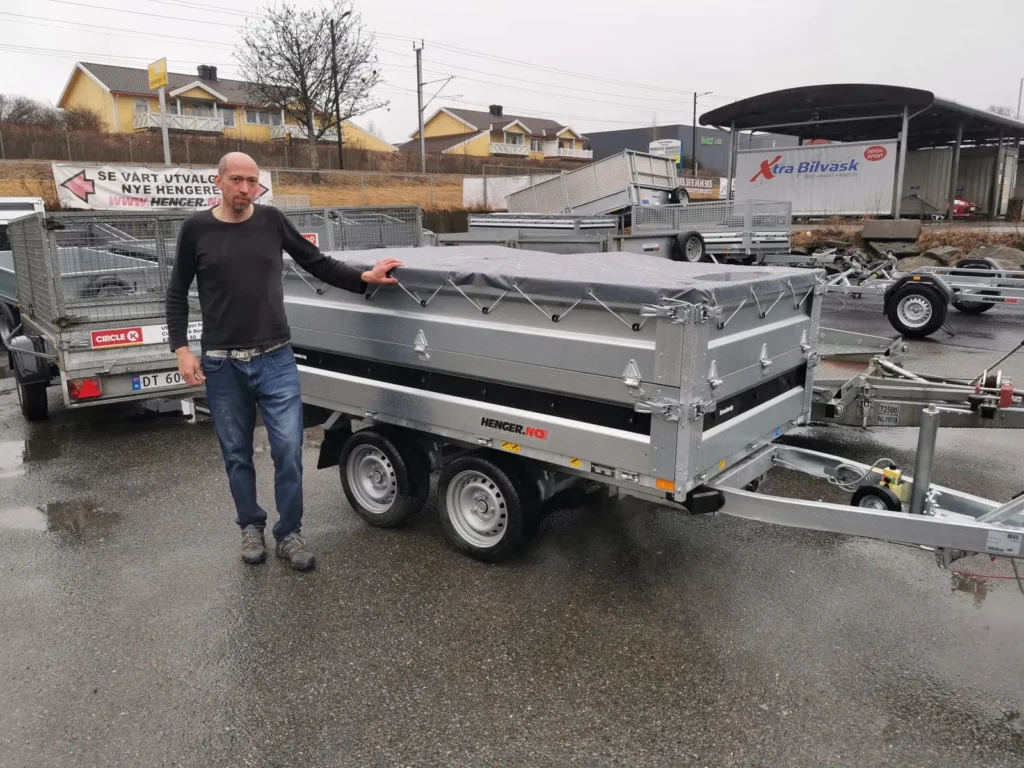 Elektro-Hydraulik-Rückwärtskipper Brenderup Serie 4000 (2.000 kg Sonderaktion)