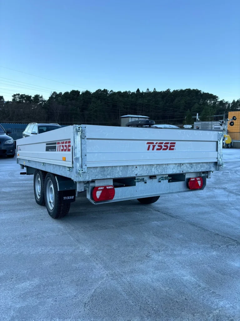 Dreiseitenkipper Tysse 6386 (2.700 kg Tandem-Kipper)