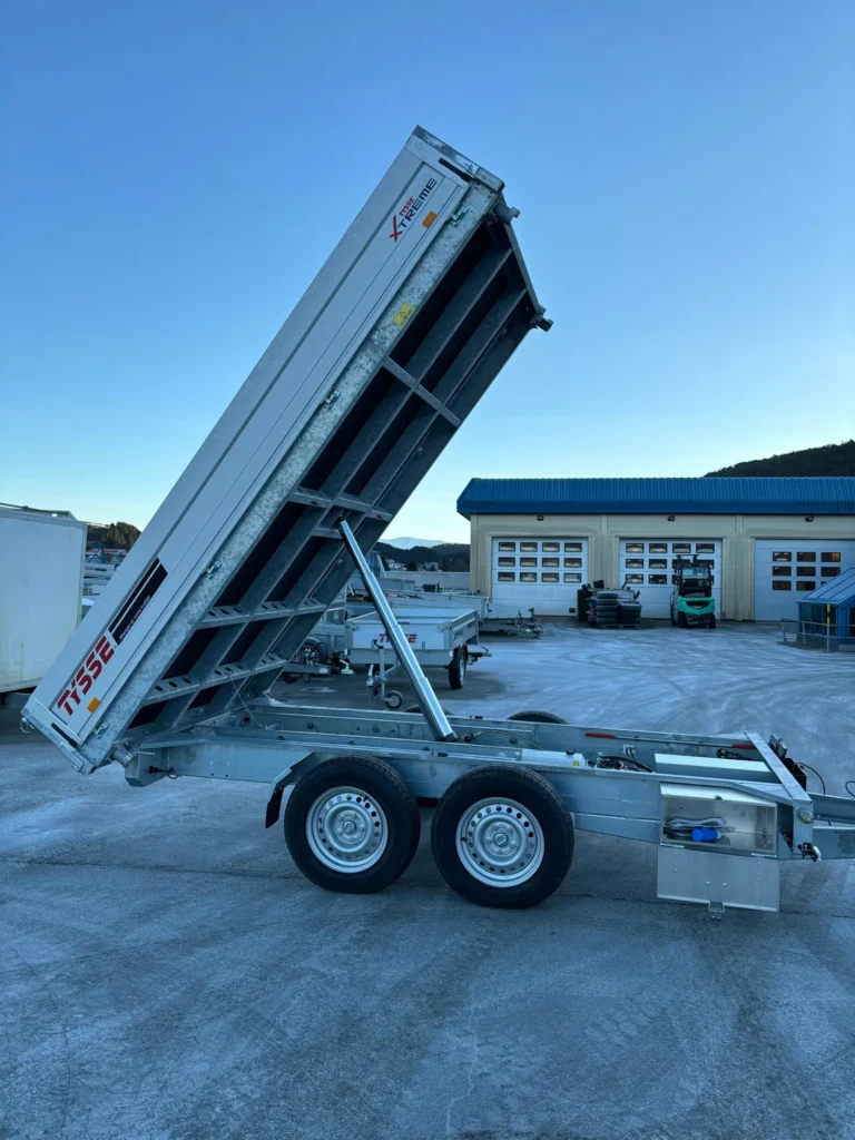 Dreiseitenkipper Tysse 6386 (2.700 kg Tandem-Kipper)
