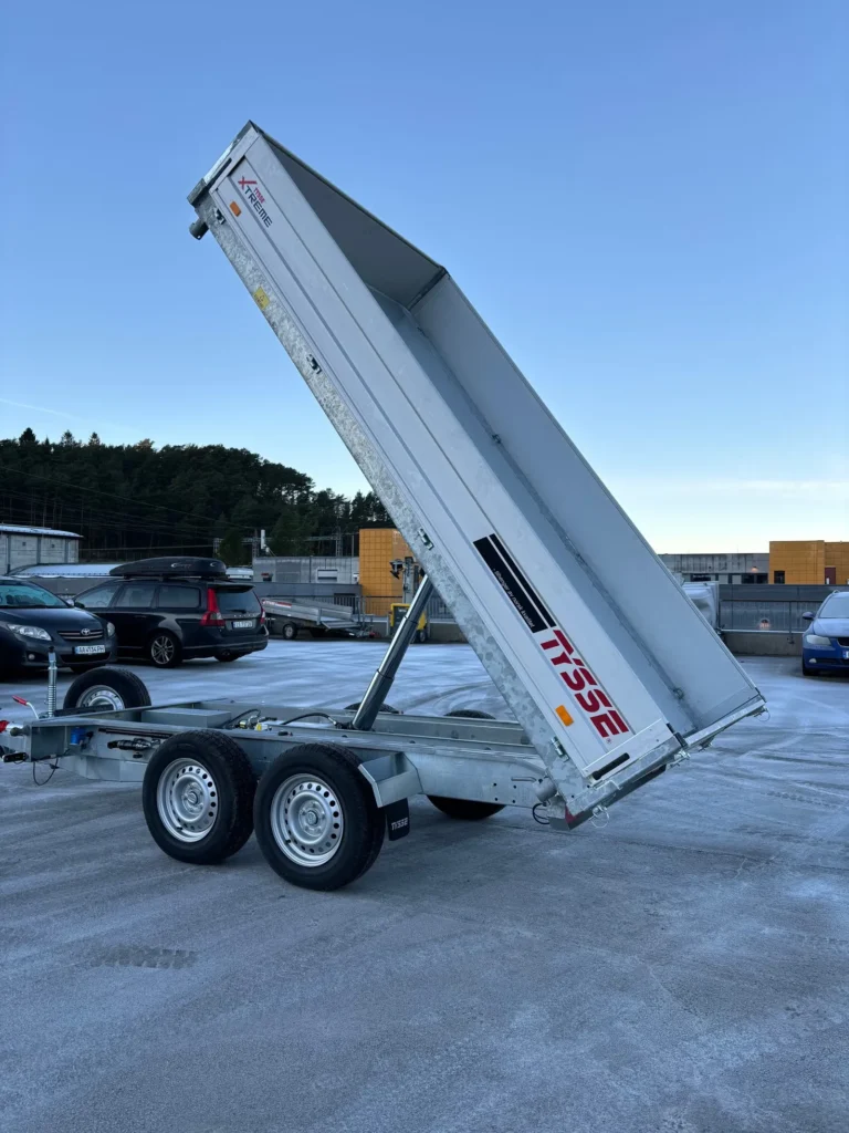 Dreiseitenkipper Tysse 6386 (2.700 kg Tandem-Kipper)