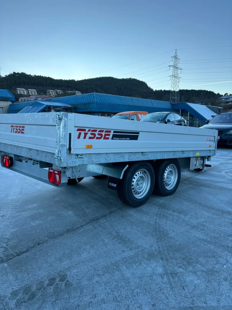 Dreiseitenkipper Tysse 6386 (2.700 kg Tandem-Kipper)
