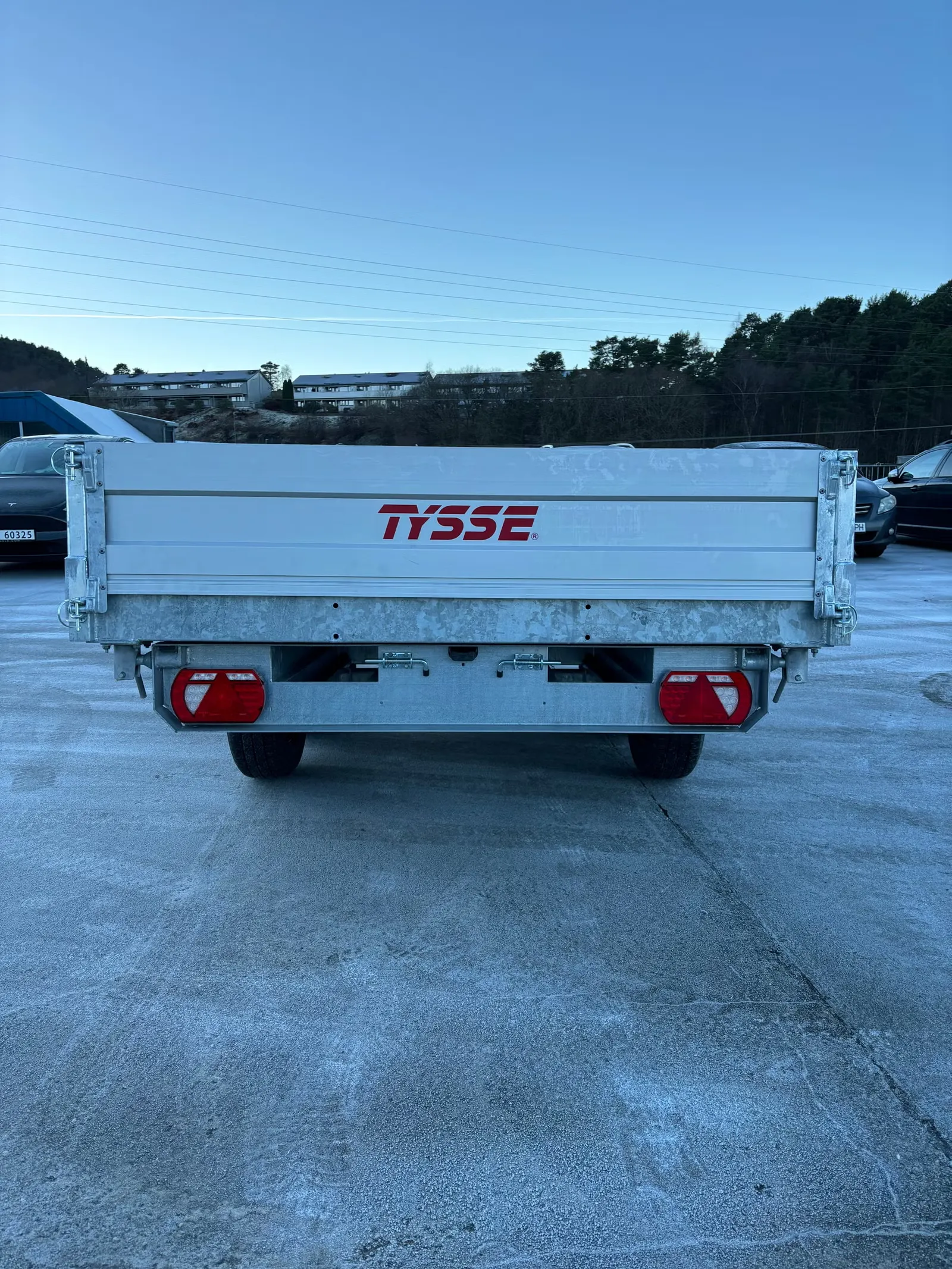 Dreiseitenkipper Tysse 6386 (2.700 kg Tandem-Kipper) – Bild 9