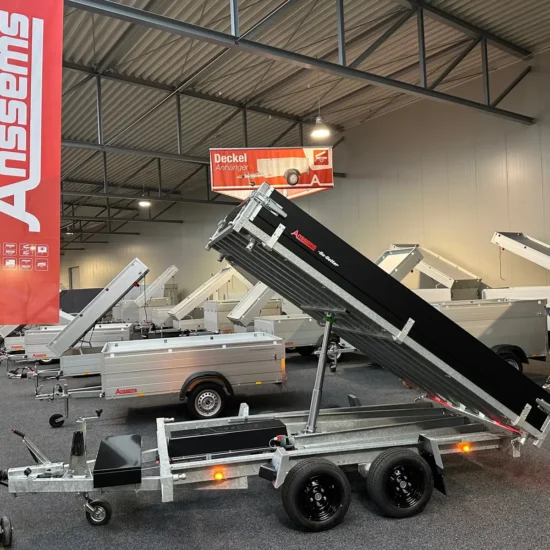 Dreiseitenkipper Anssems KSX 3500 (Auch als Maschinentransporter nutzbar) – Bild 4