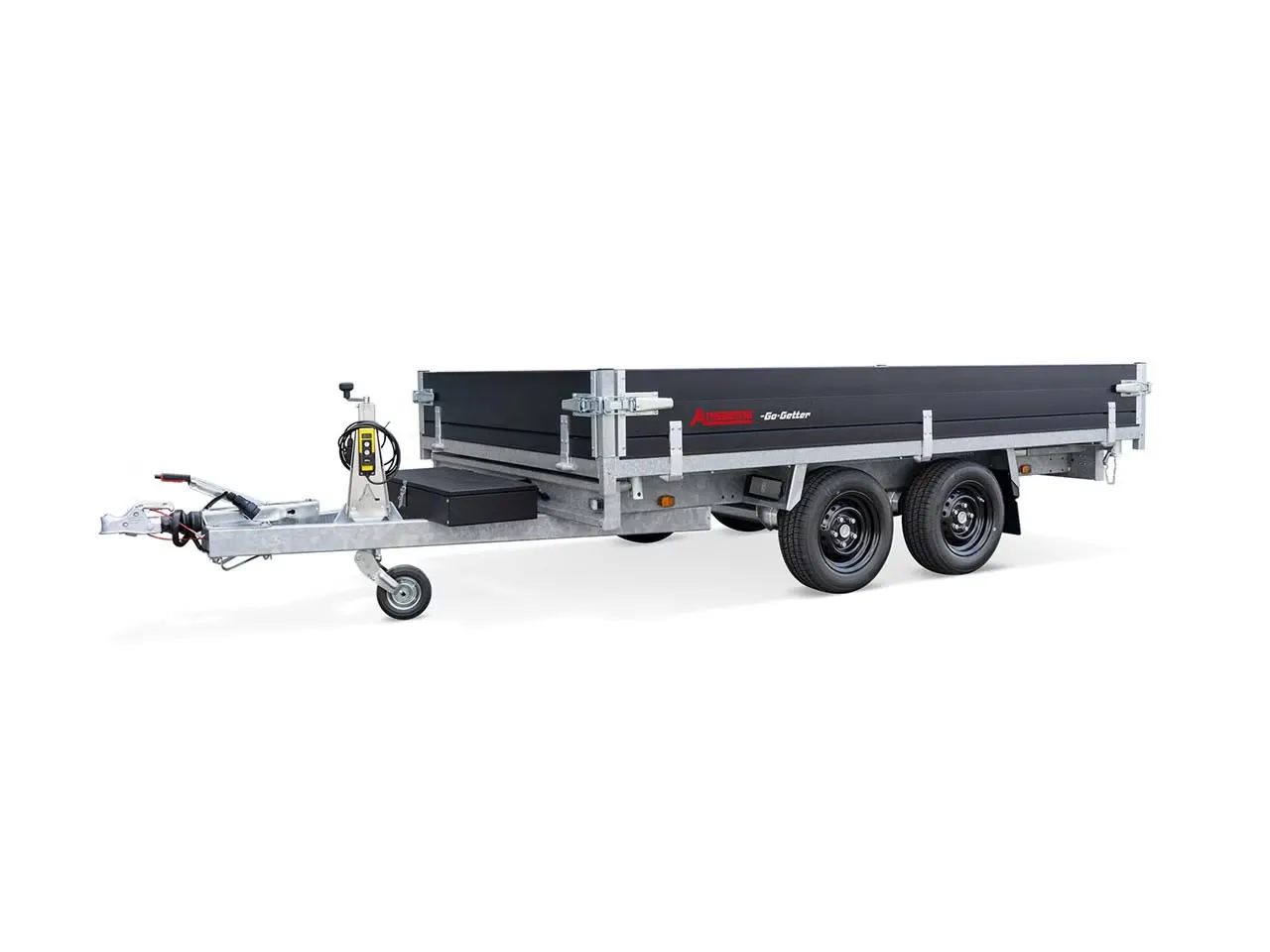Dreiseitenkipper Anssems KSX 3500 (Auch als Maschinentransporter nutzbar) – Bild 5