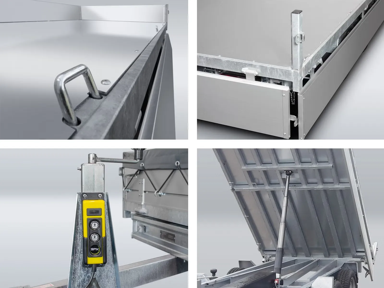 Dreiseitenkipper Anssems KSX 3500 (Auch als Maschinentransporter nutzbar) – Bild 6