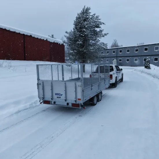 Dreiseitenkipper / Allroundtransporter Wiks Juki 35.4 (3.500 kg Schwerlast-Trailer) – Bild 2
