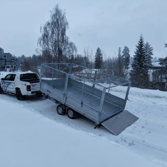 Dreiseitenkipper / Allroundtransporter Wiks Juki 35.4 (3.500 kg Schwerlast-Trailer) – Bild 4