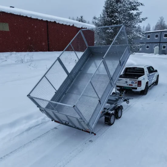 Dreiseitenkipper / Allroundtransporter Wiks Juki 35.4 (3.500 kg Schwerlast-Trailer) – Bild 6