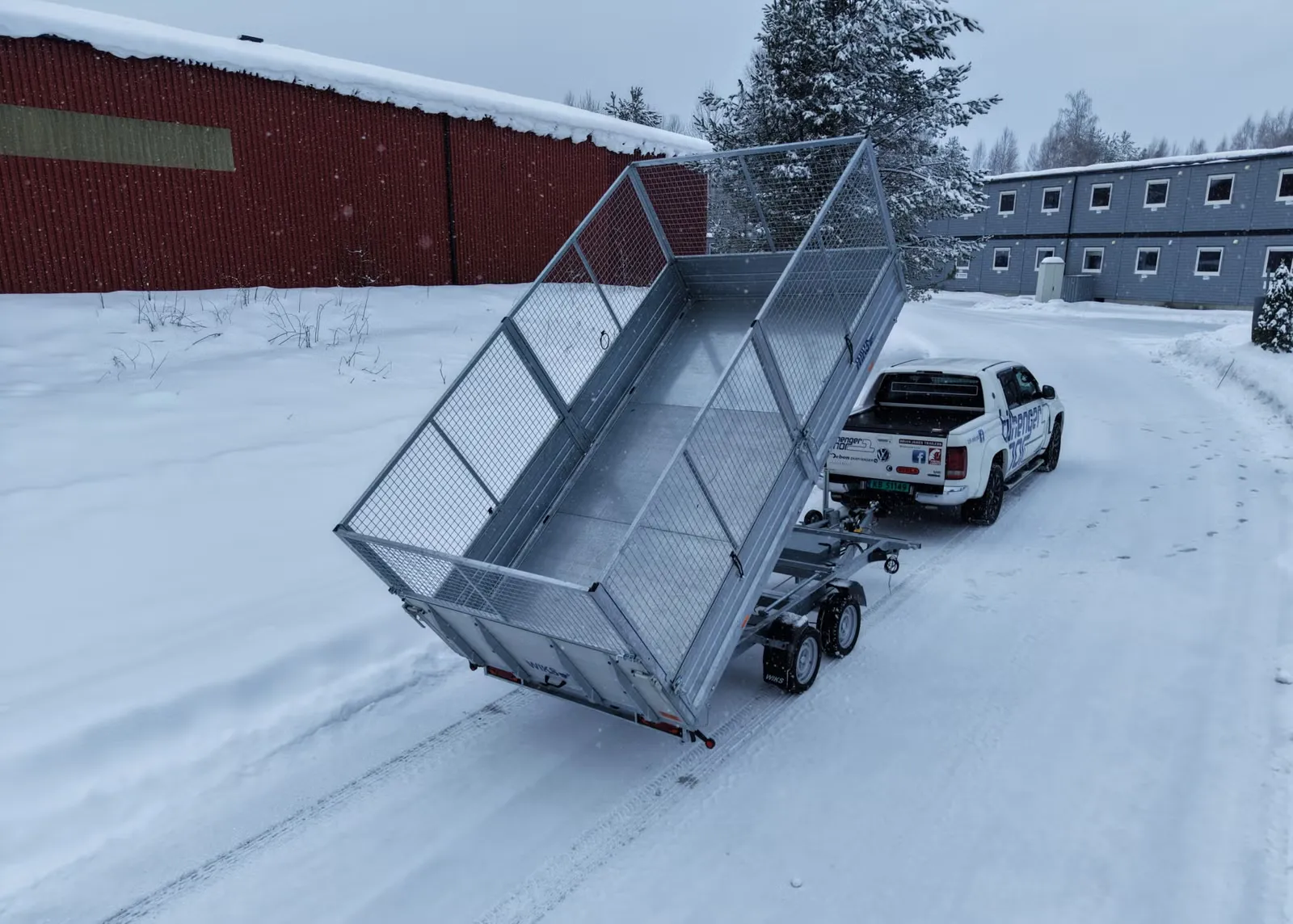 Dreiseitenkipper / Allroundtransporter Wiks Juki 35.4 (3.500 kg Schwerlast-Trailer) – Bild 6