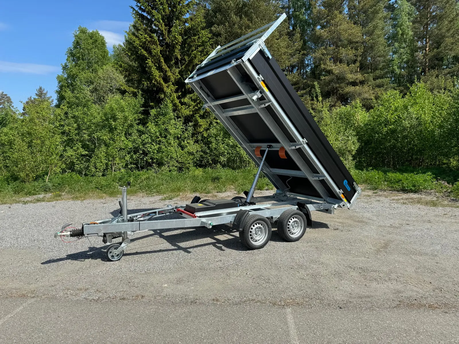 Dreiseitenkipper Debon PW3.3 - 3500 Black Edition (3.500 kg Profi-Anhänger) – Bild 5