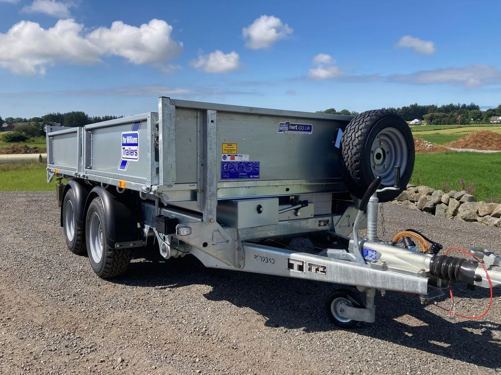 Dreiseitenkipper Ifor Williams TT3017 (3.500 kg Schwerlast-Kipper) – Bild 4